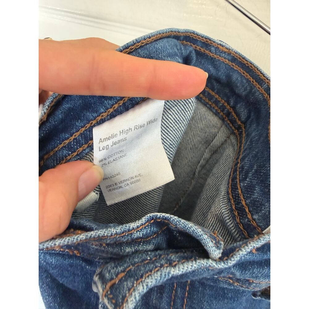 Reformation Amelia Wide Leg Jean Size 27 - Picture 6 of 6